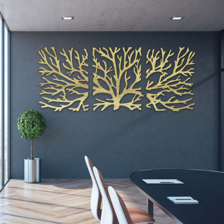 Decor de perete din trei piese - MAVAMF