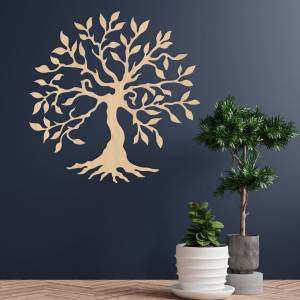 Imagine din lemn - stomp de ramuri de viață 2