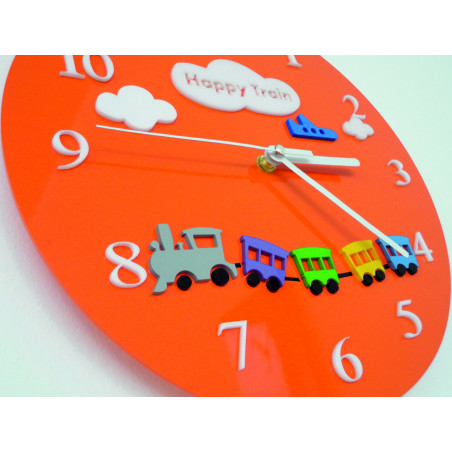 Ceas modern de perete realizat din plexiglas. Tendințe pe ceas de perete ca un cadou. Ceas X-Momo. PMMA