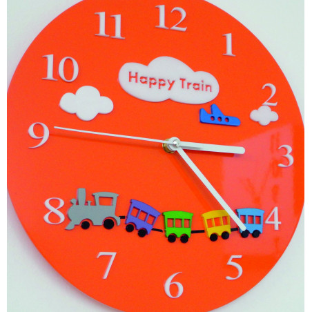 Ceas modern de perete realizat din plexiglas. Tendințe pe ceas de perete ca un cadou. Ceas X-Momo. PMMA