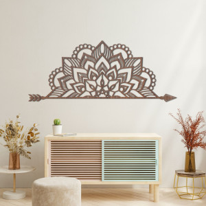 Mandala pe perete din lemn - ARONV 2