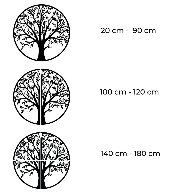 Tablou de perete din lemn copac al vieții - LIGNUM