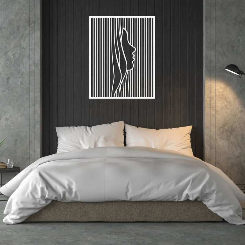 Decor din lemn de designer iluzie față - FACIEI
