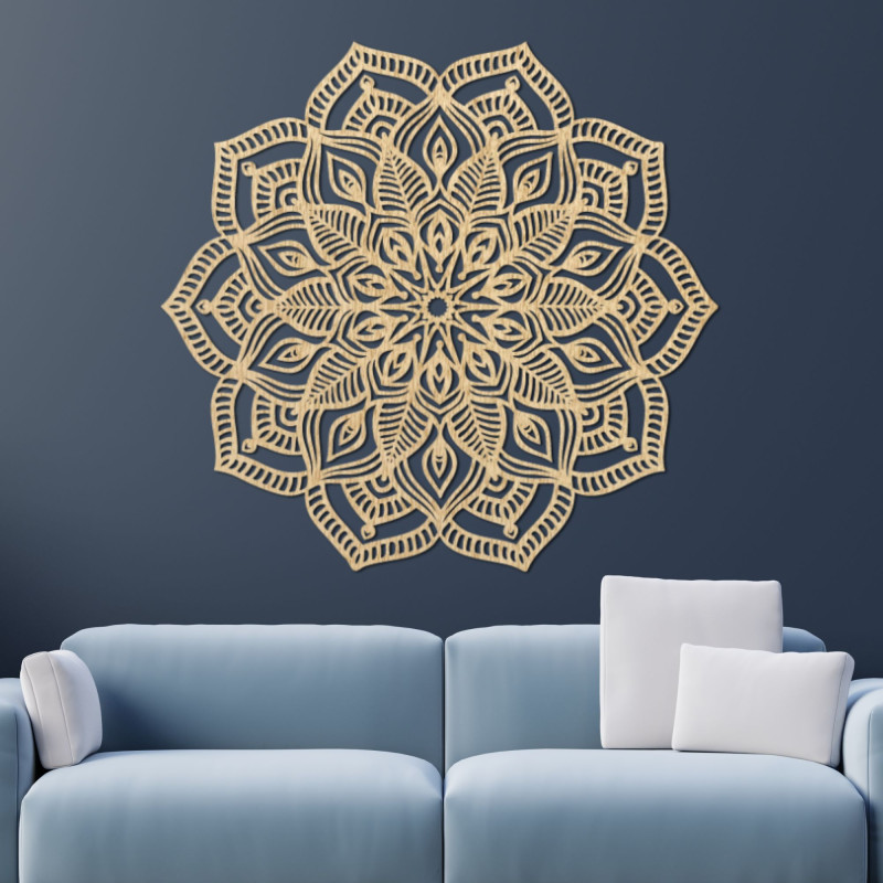Mandala din lemn pentru perete - COUNESS