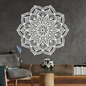Decor de perete de lux floare de pace - OUCSENN