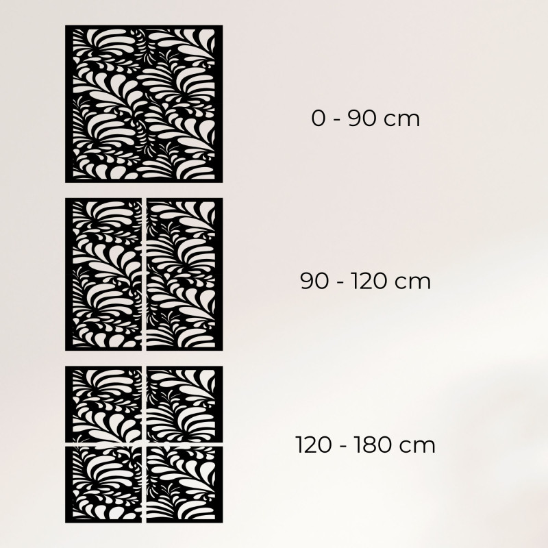 Tablou din lemn sculptat pentru perete - HERBA