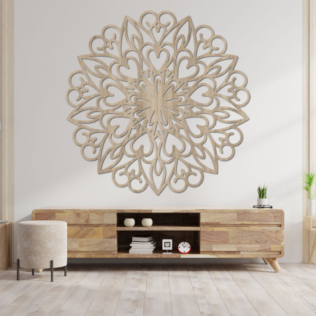 imagine de perete din lemn