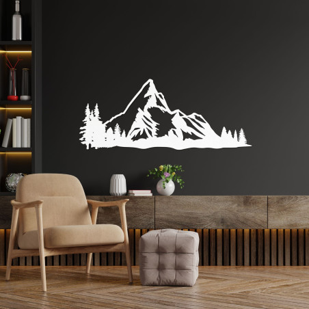 Decor din lemn sculptat natură montană - MONTANA