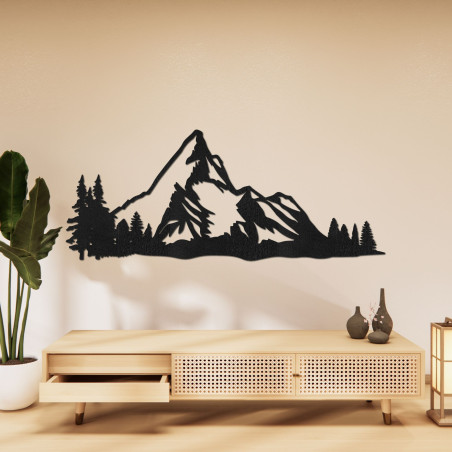 Decor din lemn sculptat natură montană - MONTANA