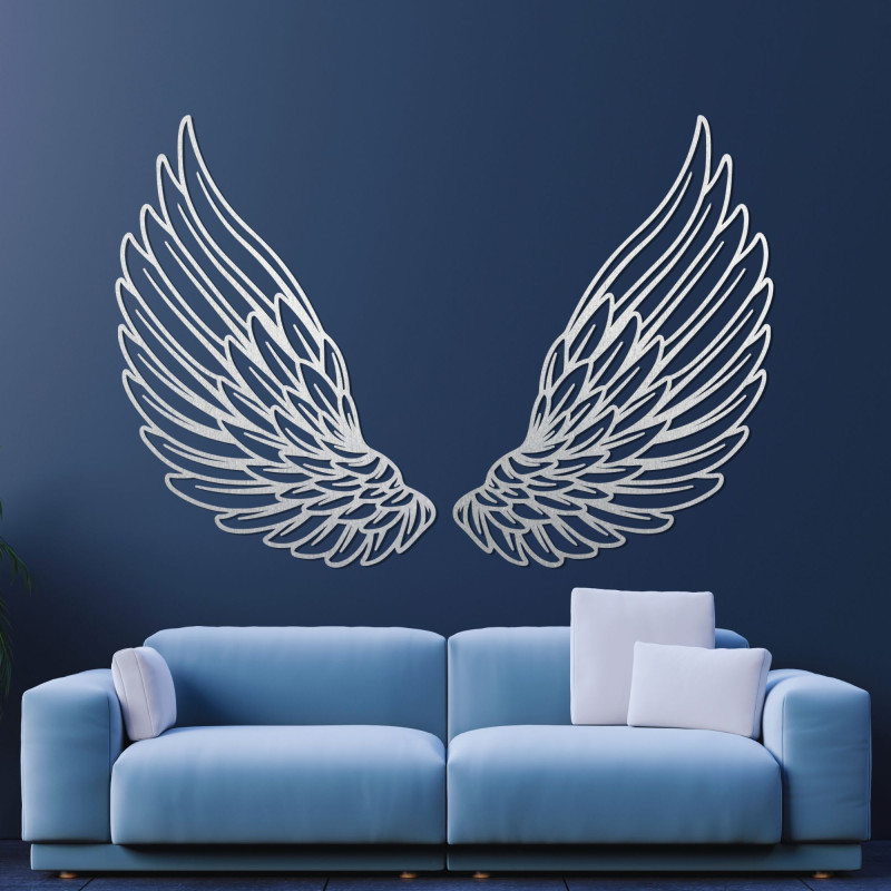 Decor de perete din lemn aripi de înger - ANGELIC
