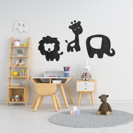 Animale din lemn pentru cameră - ZOOTRO