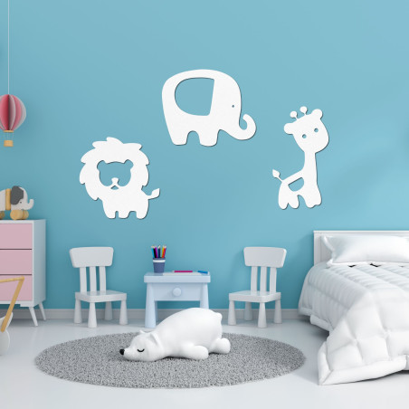 Animale din lemn pentru cameră - ZOOTRO