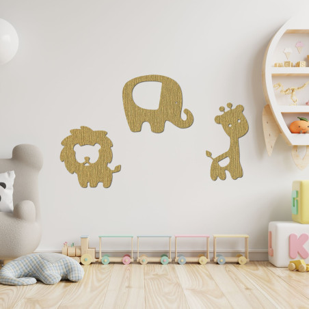 Animale din lemn pentru cameră - ZOOTRO