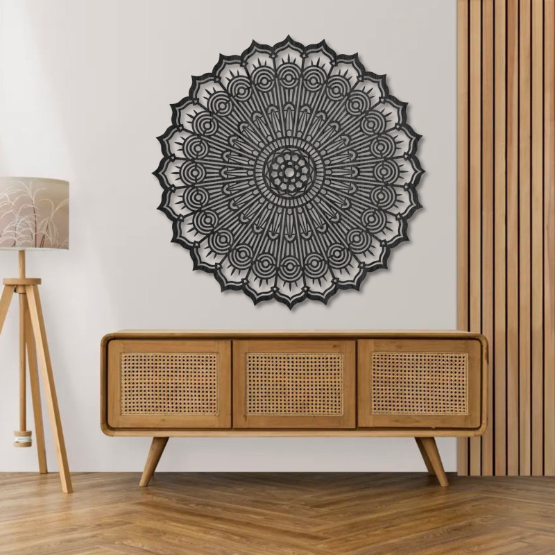 Mandala de perete vindecătoare - Decor de perete elegant pentru interiorul dvs