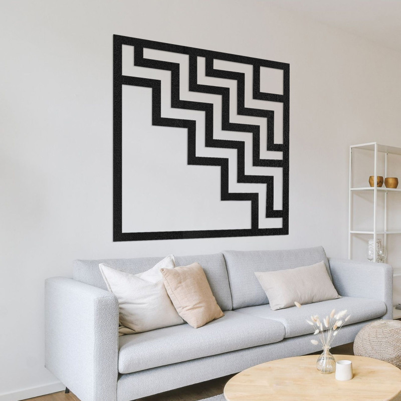 Decor de perete geometric pătrat - SUQARE