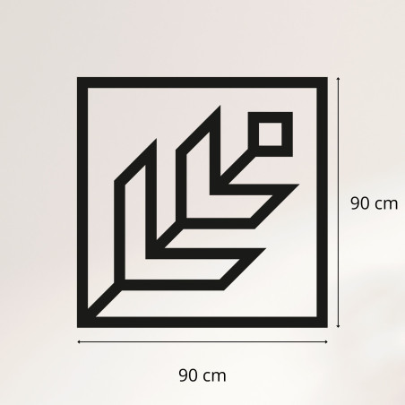 Decor de perete pătrat - DALYO
