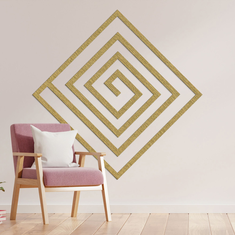 Decor din lemn spirală - SQUARIL