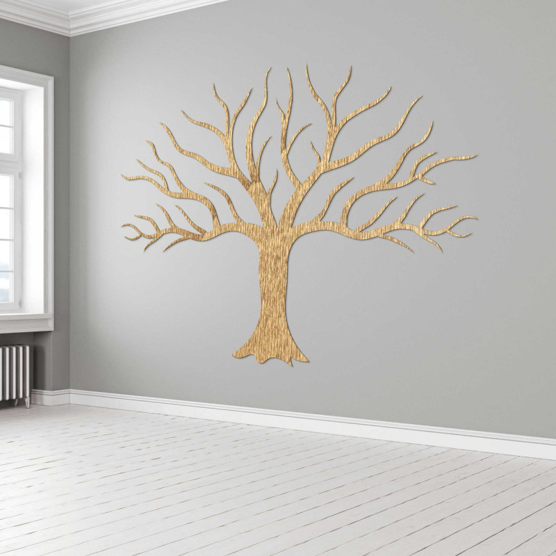 Decor de perete din lemn ramuri de copac - KORNE