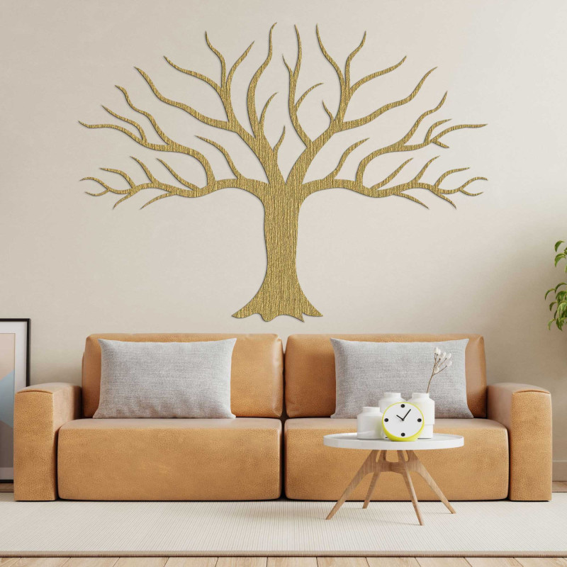 Decor de perete din lemn ramuri de copac - KORNE