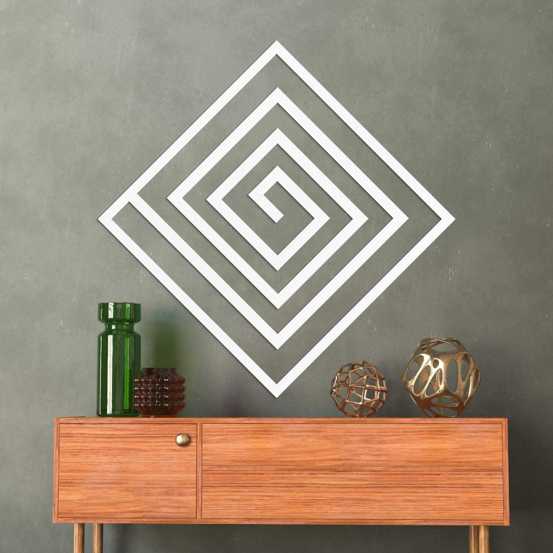 Decor geometric din lemn - WOORTLE
