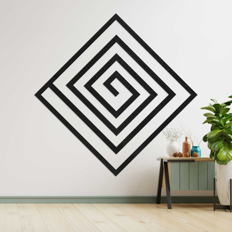 Decor geometric din lemn - WOORTLE