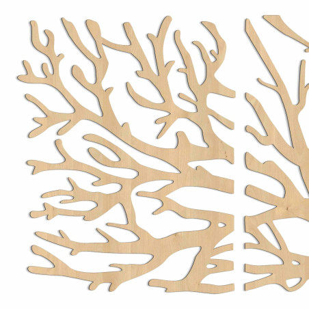 Descoperiți tabloul nostru din trei piese cu motiv de copac și ramuri, combinația perfectă între design modern și eleganță pentr Descoperiți tabloul nostru din trei piese cu motiv de copac și ramuri, combinația perfectă între design modern și eleganță pentr