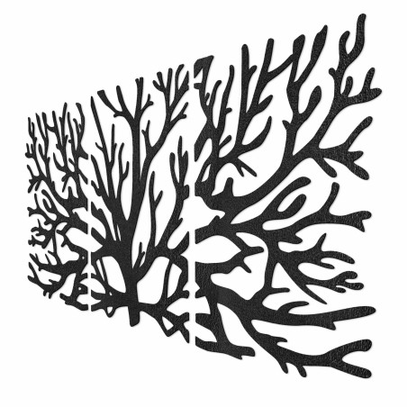 Descoperiți tabloul nostru din trei piese cu motiv de copac și ramuri, combinația perfectă între design modern și eleganță pentr Descoperiți tabloul nostru din trei piese cu motiv de copac și ramuri, combinația perfectă între design modern și eleganță pentr