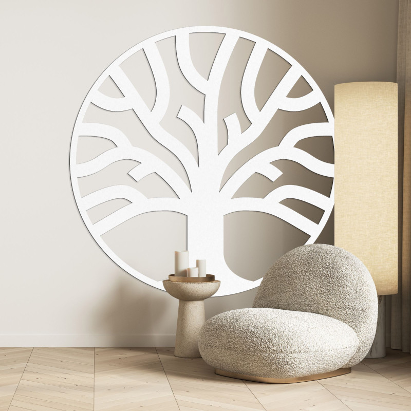 Decor de perete din lemn fin copac al vieții - ORIGO