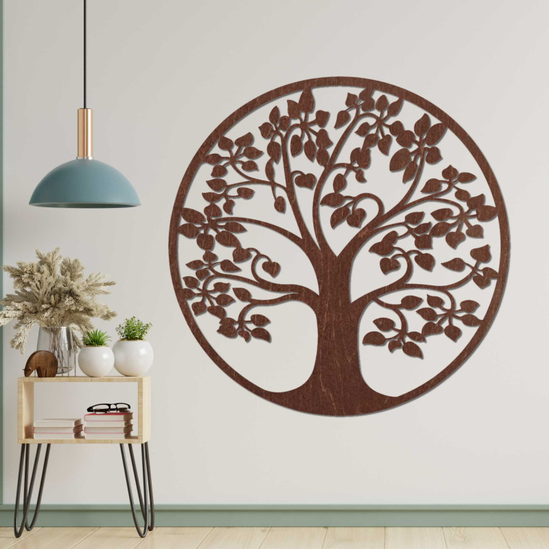 Decor din lemn copac al vieții - MAKJAK