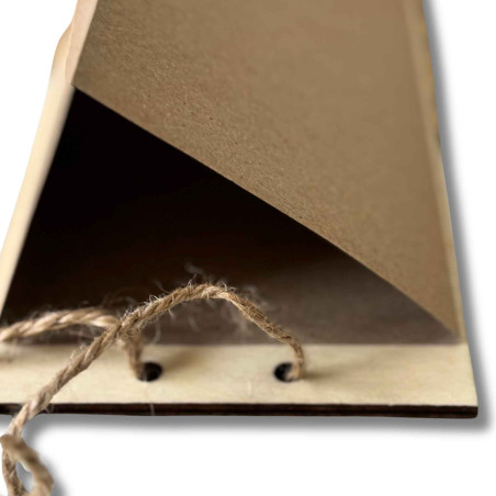 Plic de bani din lemn - ORICE 20 x 10 cm