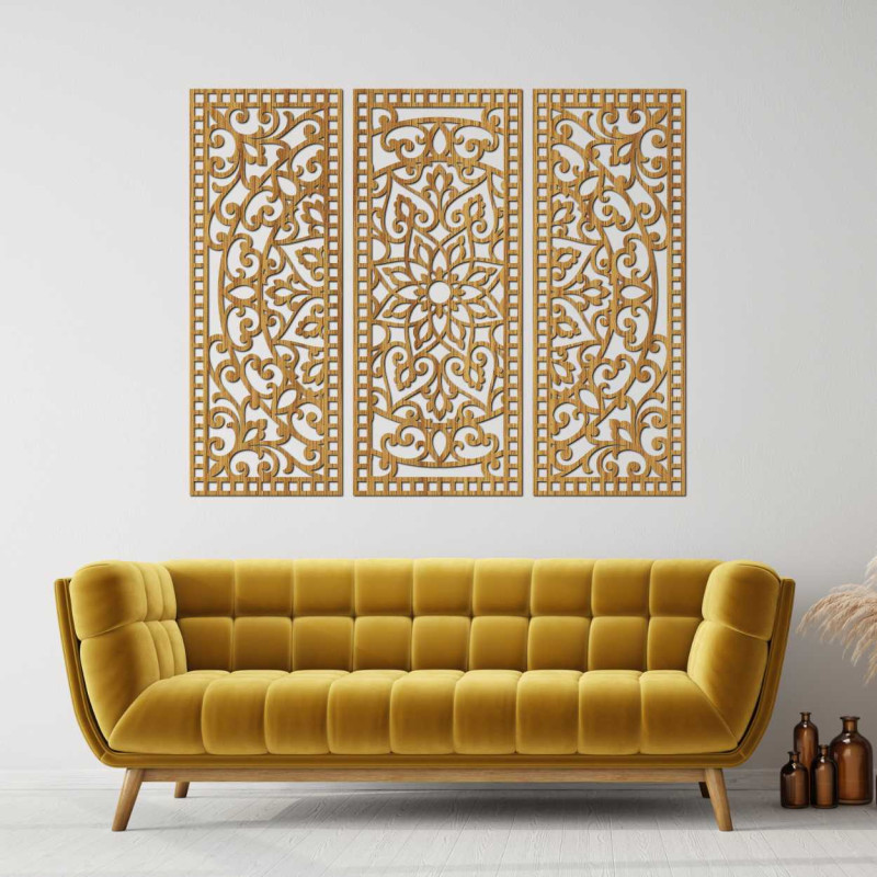 Designul din trei piese combină modelele tradiționale cu precizia modernă.