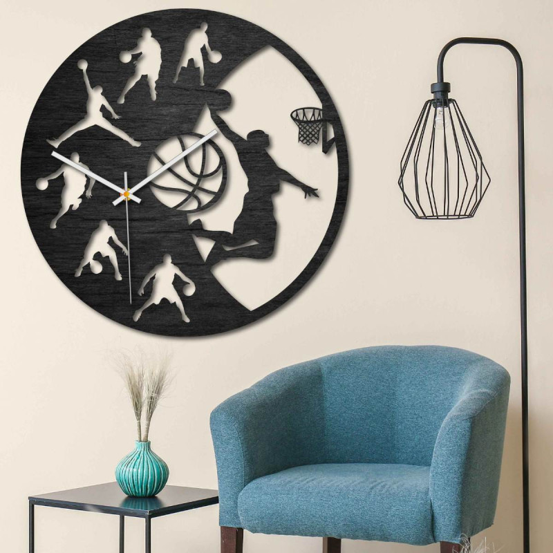 Ceas de bucătărie din lemn