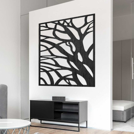 Decorațiuni de perete din lemn pătrat - LASLO