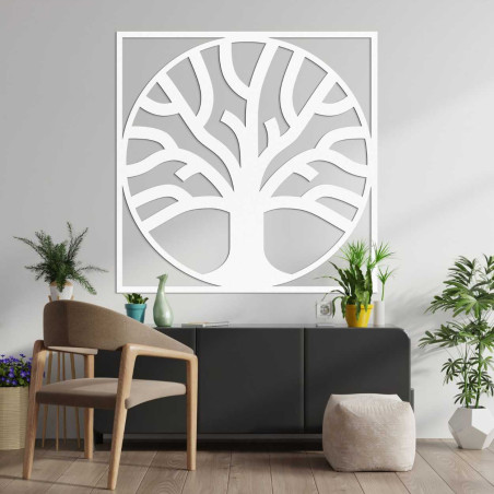 Copac al vieții în formă geometrică, sculptat din material natural. Copac al vieții în formă geometrică, sculptat din material natural.