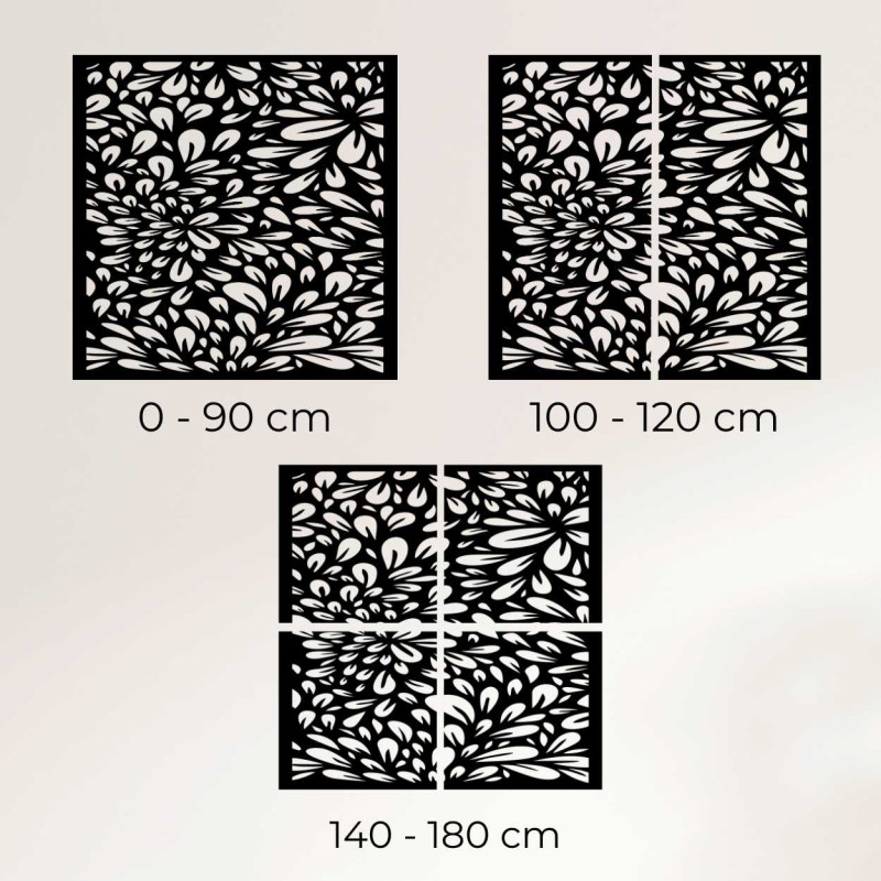 Decorațiune din lemn lucrată manual, cu un design modern.