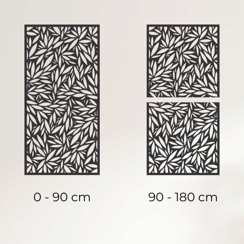 Panou decorativ cu motiv vegetal - JERSER