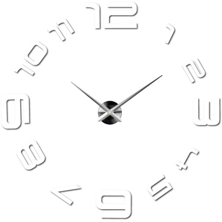 Autocolant de perete 3D cu ceas - ARES