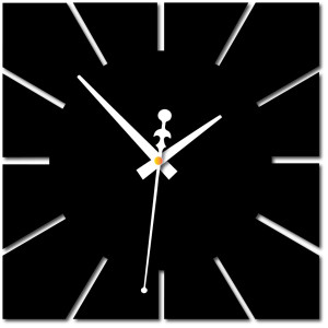 Ceas de perete de design, potrivit pentru interioare moderne 2