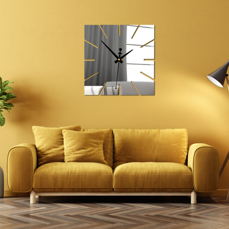 Ceas de perete de design, potrivit pentru interioare moderne