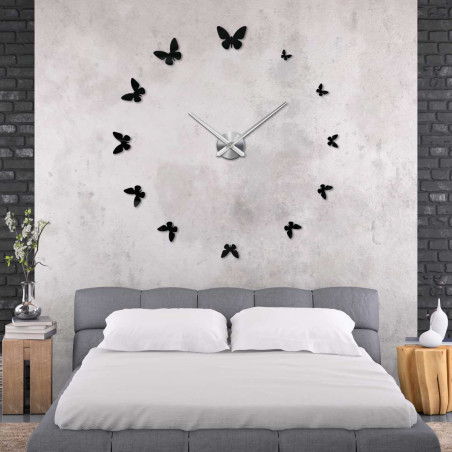 Ceas decorativ fluture cu design delicat - JASON