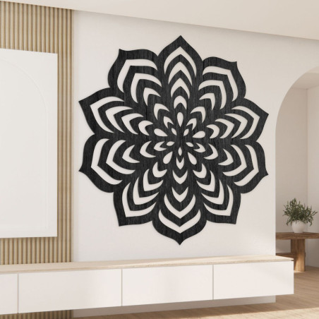 Decorațiune murală modernă cu modele concentrate și armonioase. Decorațiune murală modernă cu modele concentrate și armonioase.