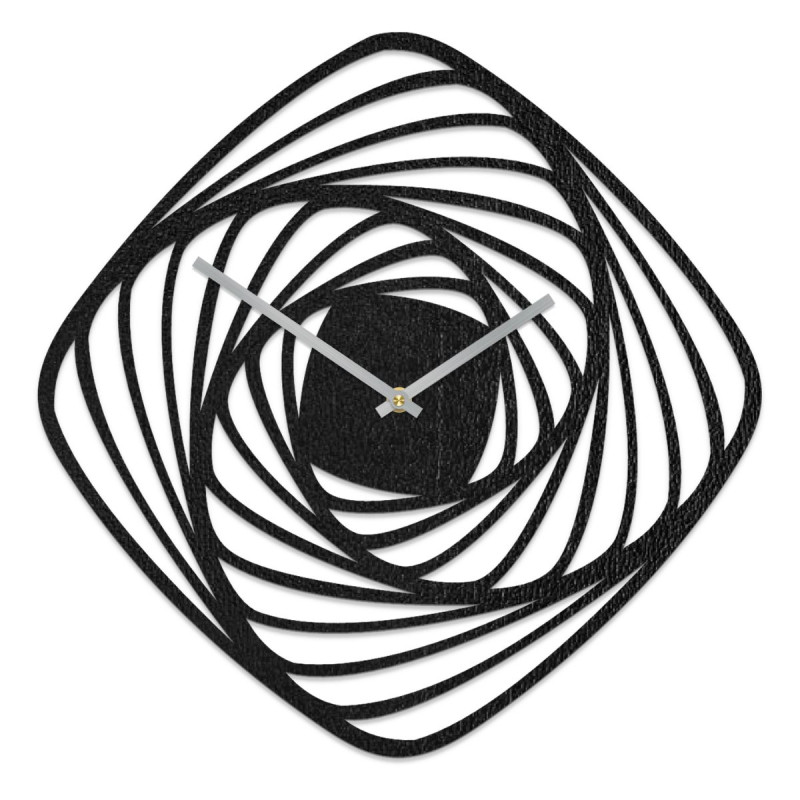 Ceas de perete din lemn placat - eleganță naturală pentru interiorul tău