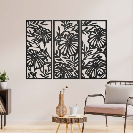 Tablou cu motiv de munți și soare - stil minimalist