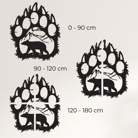 Imagine cu o labă de urs cu peisaj montan - SOPORTA