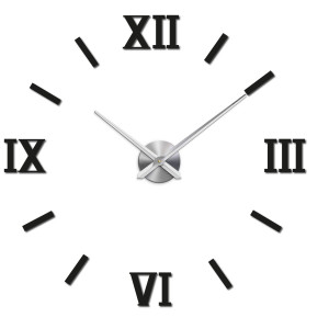 Ceas autocolant de perete pentru sufragerie