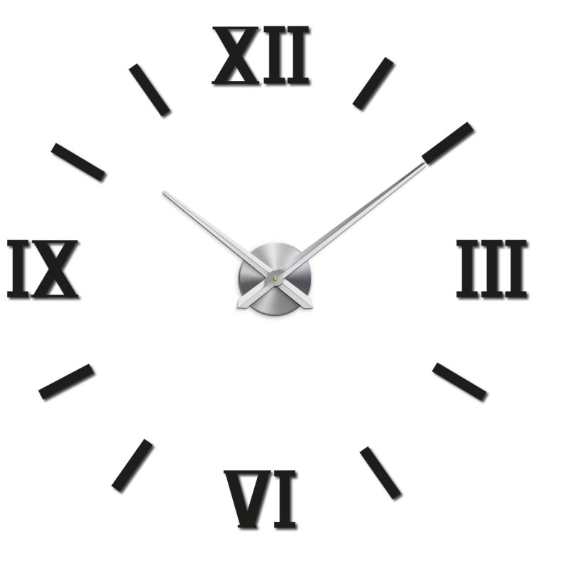 Ceas autocolant de perete pentru sufragerie