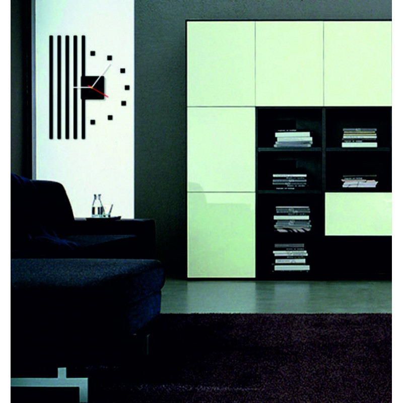 Ceas de perete modern din plexiglas. Ceas de perete la modă, cadou. Ceas X-momo. PMMA