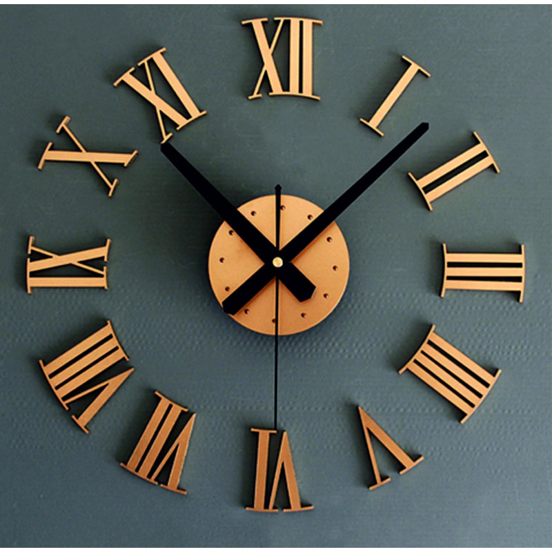 Ceas de perete din plastic pentru copii realizat din plexiglas. Ceas de perete trendy ca cadou. Ceas Xmomo. Ceas acrilic