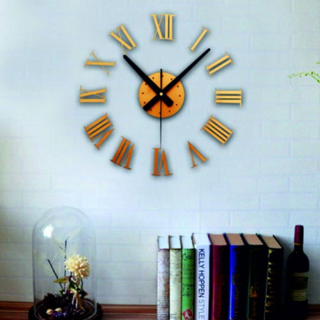 Ceas de perete din plastic pentru copii realizat din plexiglas. Ceas de perete trendy ca cadou. Ceas Xmomo. Ceas acrilic