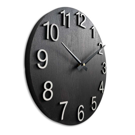 Ceas rotund elegant cu cadran elegant din lemn Ceas rotund elegant cu cadran elegant din lemn